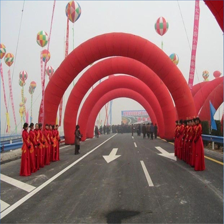贵州商场开业纯红拱门